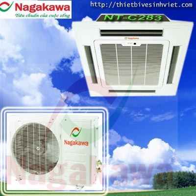 Điều hoà âm trần Cassette – 1 chiều Nagakawa Cooling NT-C283