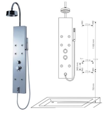 Sen thuyền nóng lạnh cao cấp Caesar SP132