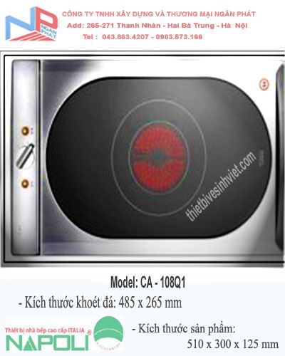 Bếp điện Napoli CA-108Q1