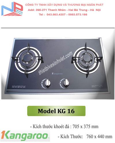 Bếp gas âm Kangaroo KG 16