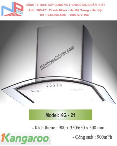 Máy hút mùi Kangaroo KG 21