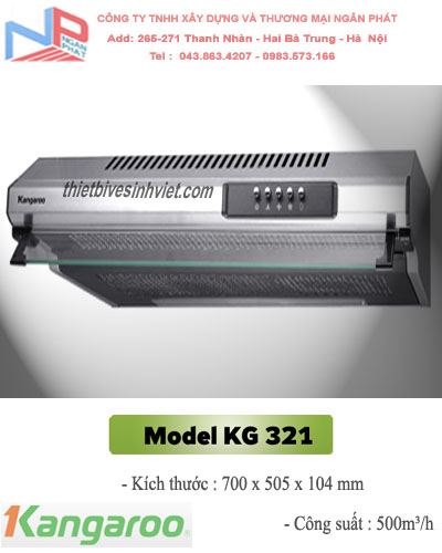 Máy hút mùi Kangaroo KG 321