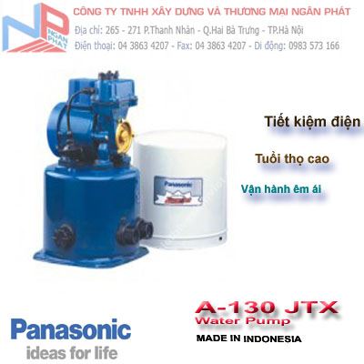 Máy bơm nước tăng áp Panasonic A-130JTX