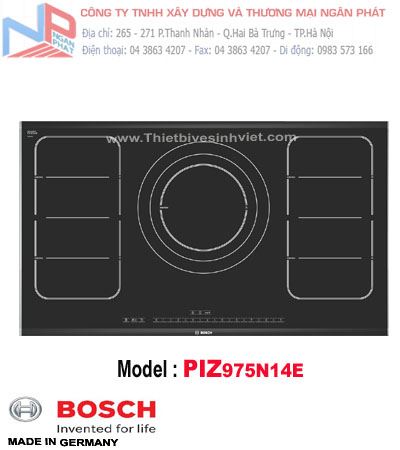 Bếp điện từ Ceramic 05 mặt bếp nấu nhập khẩu nguyên chiếc từ CHLB Đức Bosch PIZ975N14E