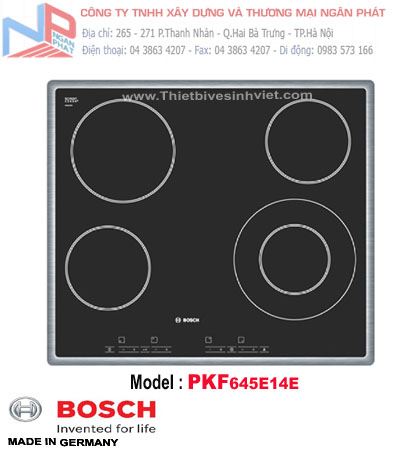 Bếp điện Ceramic 4 mặt bếp nấu nhập khẩu nguyên chiếc từ CHLB Đức Bosch PKF645E14E