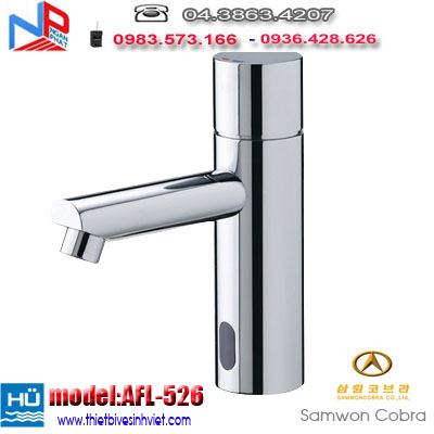 Vòi chậu cảm ứng nóng lạnh nhập khẩu Hàn Quốc Samwon AFL-526