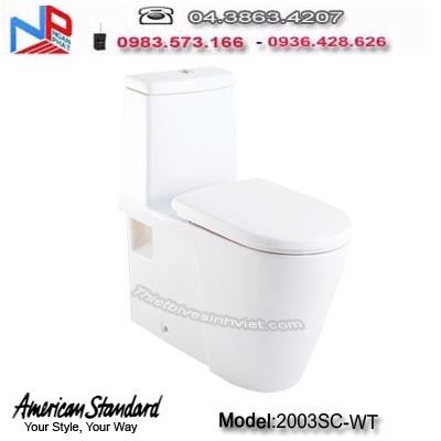 Bồn cầu 1 khối AmericanStandard 2003SC-WT