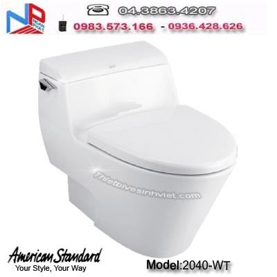 Bồn cầu 1 khối AmericanStandard 2040-WT