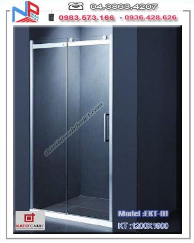 Vách kính tắm KATO ECONOMY EKT-01(1200×1900)