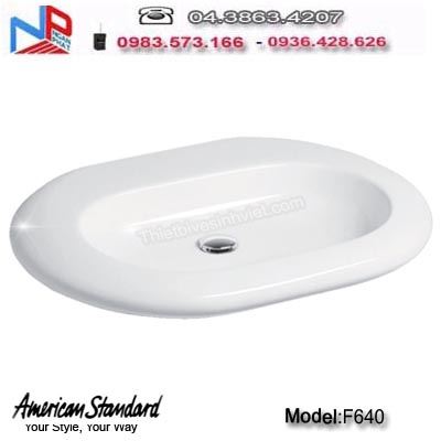 Chậu rửa Lavabo Americanstandard WP-F640