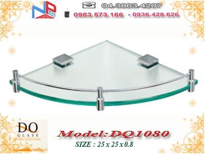 Phụ kiện phòng tắm – Kệ kính góc Đình Quốc DQ1080