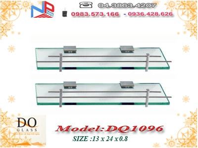 Phụ kiện phòng tắm – Kệ kính thẳng  2 tầng Đình Quốc DQ1096