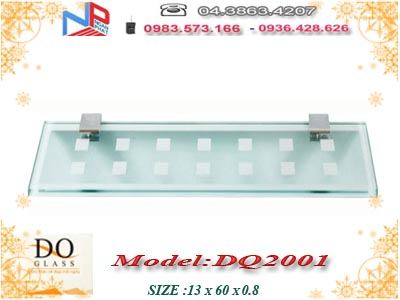 Phụ kiện phòng tắm – Kệ kính thẳng Đình Quốc DQ2001