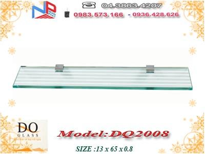 Phụ kiện phòng tắm – Kệ kính thẳng Đình Quốc DQ2008