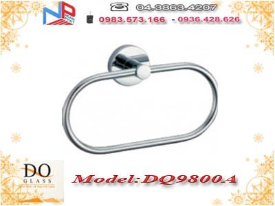 Phụ kiện phòng tắm – Vòng treo khăn Inox Đình Quốc DQ9800A