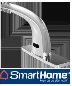 Vòi rửa Lavabo cảm ứng SmartHome F66 (220V – PIN 6V)