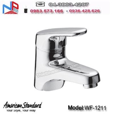 Vòi lavabo 01 chân nóng lạnh  Americanstandard WF-1211