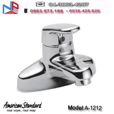 Vòi lavabo 03 chân nóng lạnh  Americanstandard WF-1212