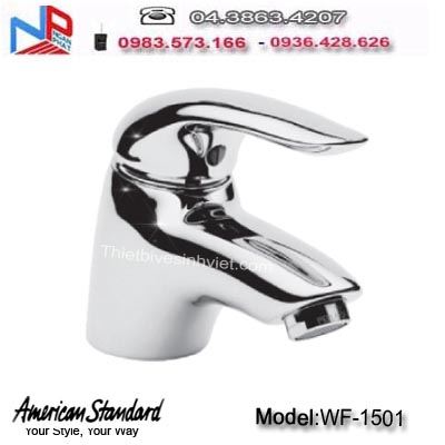 Vòi lavabo 01 chân nóng lạnh  Americanstandard WF-1501