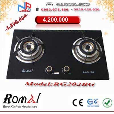 Bếp gas âm Romal RG-202BG