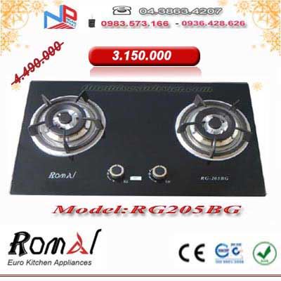 Bếp gas âm Romal RG-205BG