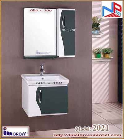Bộ tủ chậu PVC cao cấp BROSS 2021
