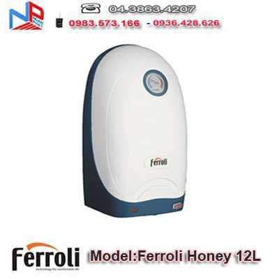 Bình nóng lạnh Ferroli Honey 12L (Titanium Nóng nhanh)