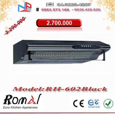 Máy hút mùi Romal RH-602 Black