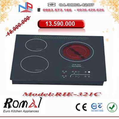 Bếp hỗn hợp điện từ Romal RIE–321C