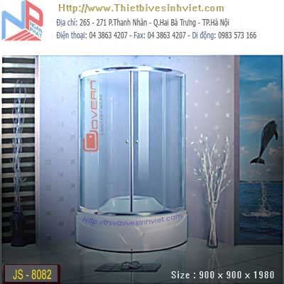 Cabin tắm vách kính GOVERN JS-8082