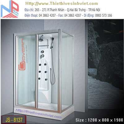 Cabin tắm vách kính GOVERN JS-8137