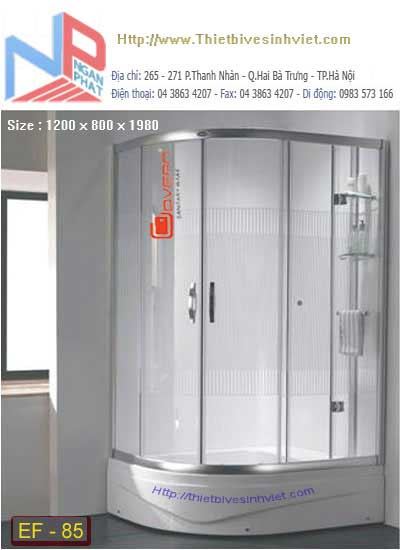 Cabin tắm vách kính GOVERN EF-85