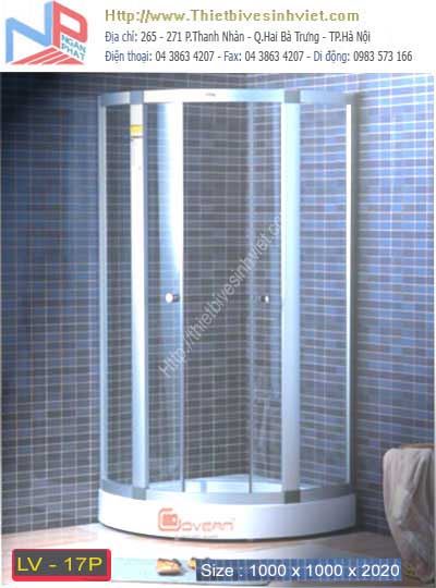 Cabin tắm vách kính GOVERN LV-17P-10 (Đế ngọc trai)