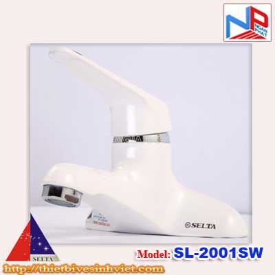 Vòi rửa lavabo Selta 2 đường nóng lạnh SL2001SW