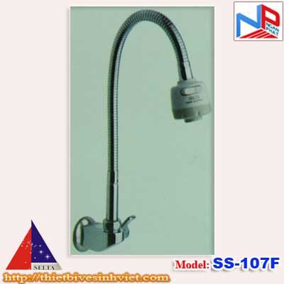 Vòi rửa bát Selta 1 đường lạnh cắm tường SS-107F