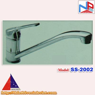 Vòi rửa bát Selta nóng lạnh cắm chậu SS-2002