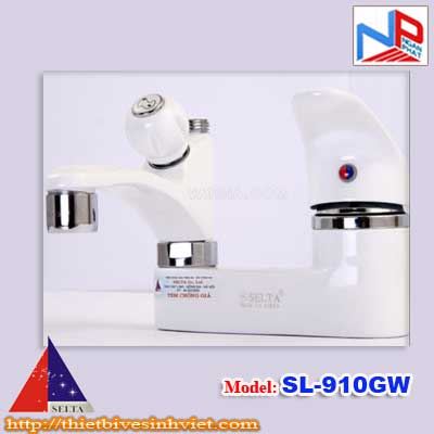 Vòi rửa liền sen Selta 2 đường nóng lạnh SL910GW