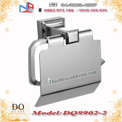 Phụ kiện phòng tắm – Lô giấy Inox SUS304 Đình Quốc DQ 9902-2