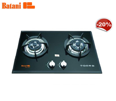 Bếp gas âm Batani BA-70S (2 lò nấu  Khay tròn)