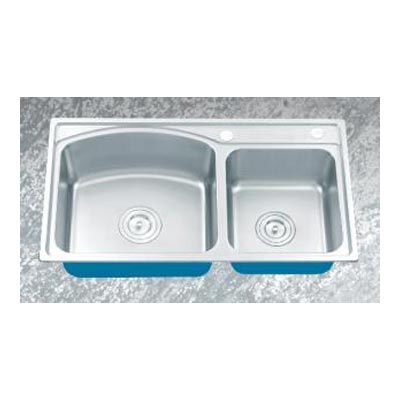 Chậu rửa bát 2 hố Gorlde GD932 liền khối