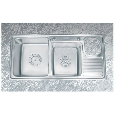 Chậu rửa bát 2 hố Gorlde GD949 có bàn
