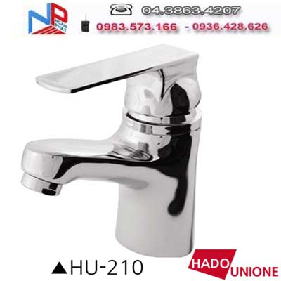 Vòi rửa Lavabo nóng lạnh (1 lỗ)nhập khẩu Hàn quốc HADO HU-210
