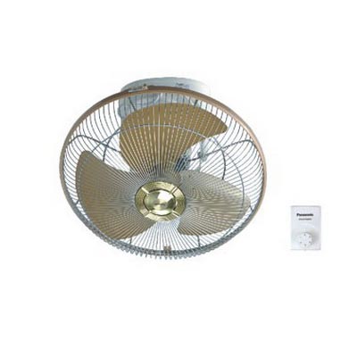 Quạt treo trần Panasonic F409QB màu vàng ánh kim