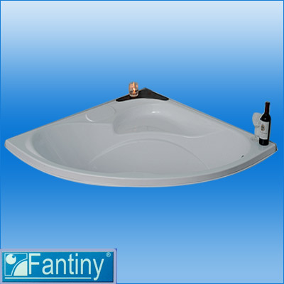 Bồn tắm góc xây Composite Fantiny M125-T