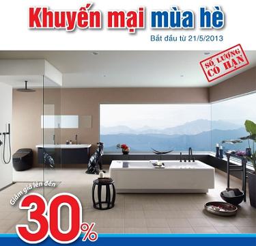 Sản phẩm Inax – Khuyến mãi hè 2013
