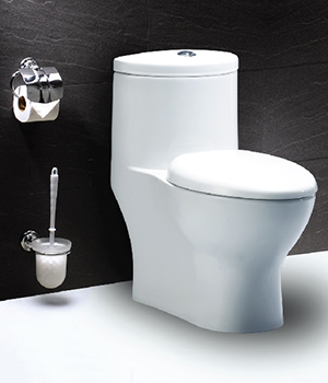 Bàn cầu 1 khối Nắp đóng êm Caesar CD1375