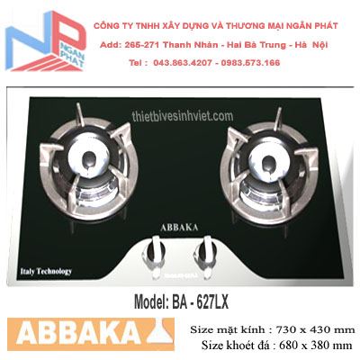 Bếp gas âm Abbaka AB-627LX