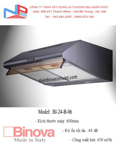 Máy hút khử mùi BINOVA BI-24-B-06