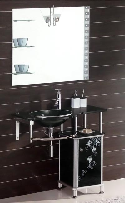 Bộ tủ chậu kính SENLI T860B Bộ tủ chậu kính SENLI T860B