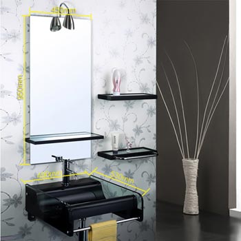 Bộ tủ chậu kính SENLI T500A